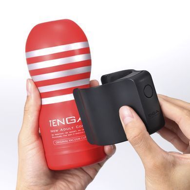 Вибронасадка Tenga CUP VIBRATOR, 7 режимов, 2 мастурбатора в комплекте SX2290 фото