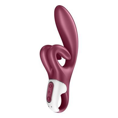Вибратор-кролик Satisfyer Touch Me Red, двойной отросток, 3 мощных мотора SO7776 фото