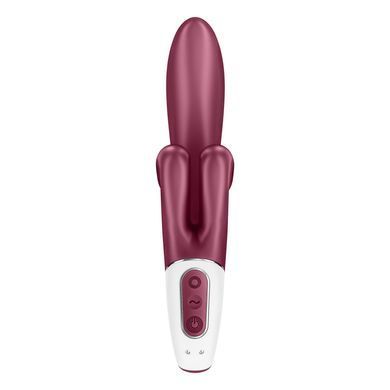 Вибратор-кролик Satisfyer Touch Me Red, двойной отросток, 3 мощных мотора SO7776 фото