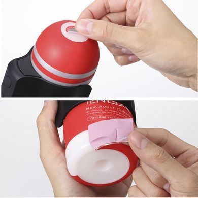 Вибронасадка Tenga CUP VIBRATOR, 7 режимов, 2 мастурбатора в комплекте SX2290 фото