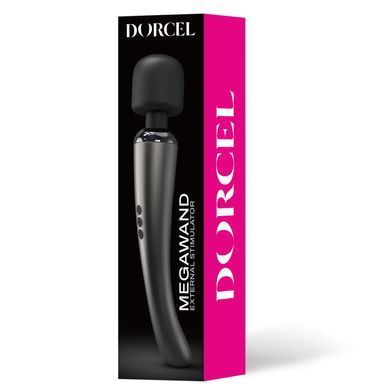 Мощный вибромассажер Dorcel Megawand Chrome Silver перезаряжаемый, 160 режимов SO5529 фото