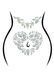Стразы-украшения для тела Leg Avenue Novalie body jewels sticker, наклейки SO9179 фото 1