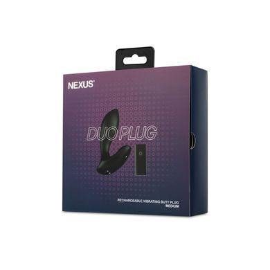 Анальная вибропробка Nexus DUO Plug Medium, пульт ДУ SX2411 фото
