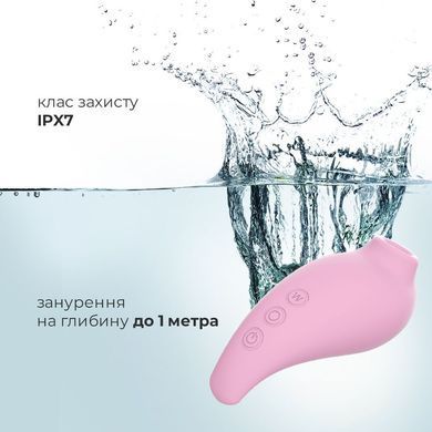 Вакуумный стимулятор Adrien Lastic Revelation Pink, режим Boost SO4867 фото