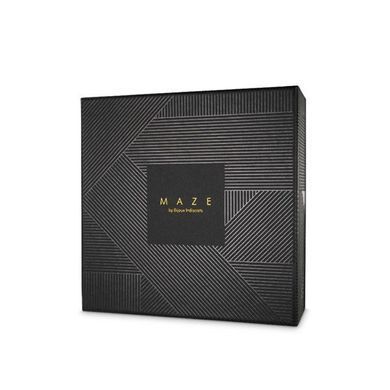 Портупея Bijoux Indiscrets MAZE - I Harness Black, экокожа, очень стильная SO2677 фото