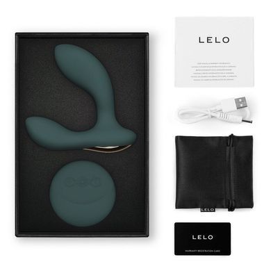 Массажер простаты LELO Hugo 2 Remote Green, 2 мотора, очень мощный, пульт ДУ SX0690 фото