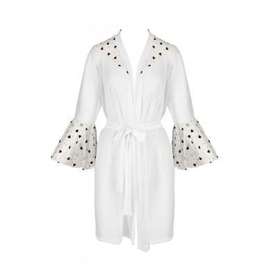 Воздушный пеньюар Passion LOVELIA PEIGNOIR S/M, white SO4775 фото