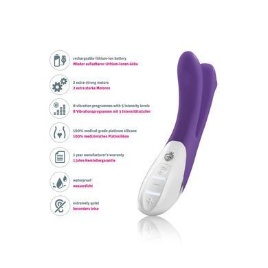 Вибратор Mystim Bon Aparte Purple SX3187 фото