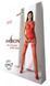 Бодистокинг с множеством бретелей Passion BS095 One Size, red, имитация пояса и чулок, с доступом SO8927 фото 6