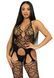Бодистокинг с открытым доступом Leg Avenue Net suspender bodystocking One size Black, кружево SO8586 фото 1