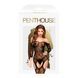 Бодистокинг с флористическо-геометрическим орнаментом Penthouse - Top-Notch Black S/L SO4384 фото 3