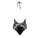 Боди с очень глубоким декольте Passion DARYL BODY L/XL, black EL14801 фото 6
