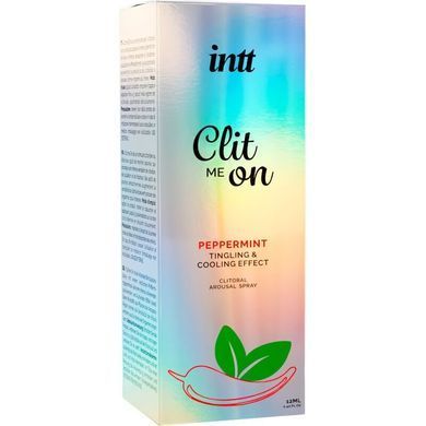 Возбуждающий спрей для клитора Intt Clit Me On Peppermint Cooling Effect 12мл охлаждающий эффект SO8392 фото
