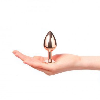 Металлическая анальная пробка с украшением в виде кристалла Dorcel - Diamond Plug M SO5531 фото
