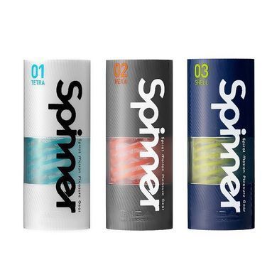 Мастурбатор Tenga Spinner 01 Tetra с упругой стимулирующей спиралью внутри, нежная спираль SO2746 фото