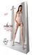 Бодистокинг с множеством бретелей Passion BS095 One Size, white, имитация пояса и чулок, с доступом SO8928 фото 6