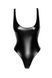 Боди с мокрым эффектом Noir Handmade F244 Powerwetlook body with high cut bottom hem, M SX0162 фото 4