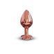 Металлическая анальная пробка с украшением в виде кристалла Dorcel - Diamond Plug M SO5531 фото 2