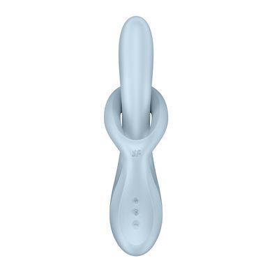 Вибратор с ротацией Satisfyer Heat Flex 4 Blue, подогрев до 39&deg;C SX2169 фото