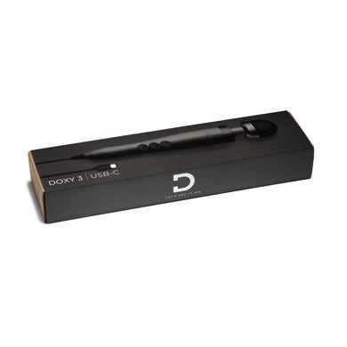 Вибромассажер DOXY3 USB-C Massager MATTE BLACK SX2453 фото
