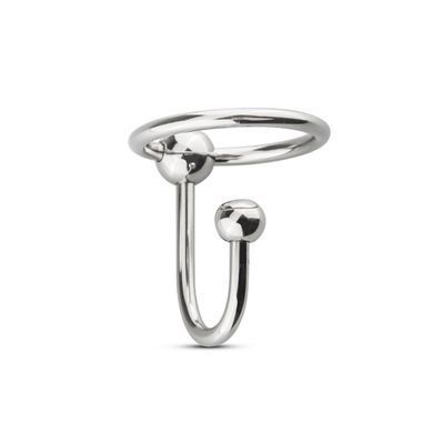 Уретральная вставка с кольцом Sinner Gear Unbendable &mdash; Sperm Stopper Solid, диаметр кольца 2,6 см SO4583 фото