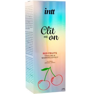 Возбуждающий спрей для клитора Intt Clit Me On Red Fruits Warming Effect 12мл согревающий эффект SO8393 фото