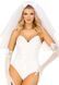 Фата невесты Leg Avenue Tiered bridal veil O/S Whie SO9232 фото 1