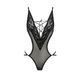 Боди монокини с декольте Passion ERZA BODY S/M, black PS26002 фото 3