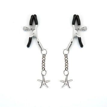 Зажимы для сосков Liebe Seele Starfish Nipple Clamps Silver SX1693 фото