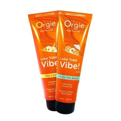 Вибролубрикант Orgie Lube Tube Vibe! Sex On The Beach 100 мл SX3134 фото