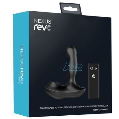 Массажер простаты Nexus Revo Air с вакуумным стимулятором промежности и вращающейся головкой SO6234 фото