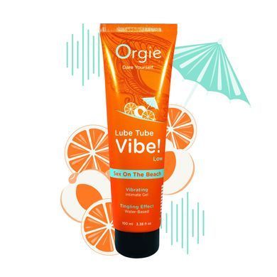 Вибролубрикант Orgie Lube Tube Vibe! Sex On The Beach 100 мл SX3134 фото