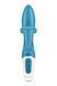 Вибратор кролик с тройным отростком Satisfyer Embrace me Turquoise, 2 мотора, диаметр 3,6 см SO6284 фото 5