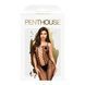 Бодистокинг со шнуровкой и вертикальными швами Penthouse - Drop-dead Tasty Black XL SO5249 фото 3