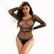 Сетчатый бодистокинг JSY &laquo;Мягкая Барбара&raquo; One Size, портупея SX0413 фото 1