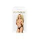 Трусики-бикини Penthouse Catch Me S/M Black, кружево, узкие ремешки, вырезы на ягодицах, бантик SO6486 фото 3