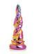 Фэнтезийный стеклянный фаллоимитатор Creature Cocks Enchanting Rainbow Glass Dildo, 16 см SX2223 фото 1