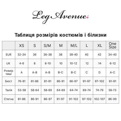 Костюм школьницы Leg Avenue Schoolgirl O/S, боди с галстуком SO8623 фото