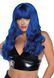 Волнистый парик Leg Avenue Misfit Long Wavy Wig Blue, длинный, реалистичный вид, 61 см SO8010 фото 1