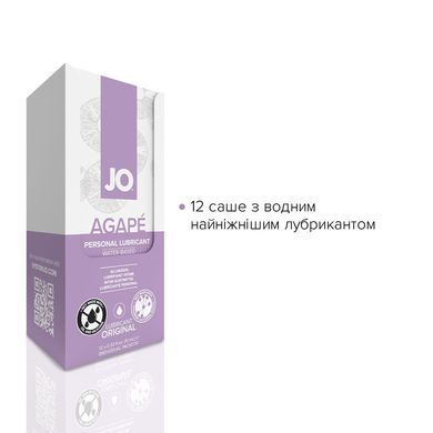 Набор лубрикантов Foil Display Box &ndash; JO Agape Lubricant &ndash; 12 x 10ml SO6766 фото