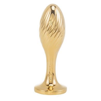 Металлическая анальная пробка Лисий хвост LOCKINK SEVANDA White Fox-Tail Anal Pear-shape Plug SX0865 фото