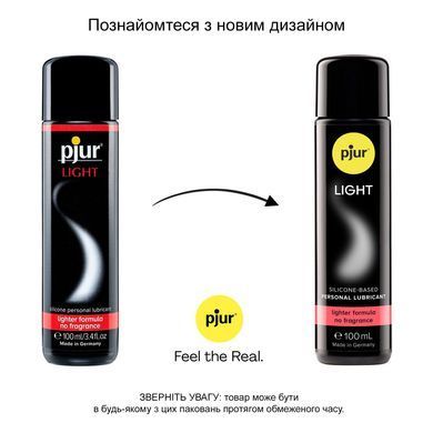 Силиконовая смазка pjur Light 100 мл, самая жидкая, 2 в 1, для секса и массажа, хороша для новичков PJ10210 фото
