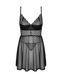 Эротический комплект Obsessive Chemeris babydoll & thong XL/2XL, пеньюар и стринги SO9760 фото 3