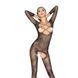 Бодистокинг Passion BS040 black, комбинезон с открытой грудью PBS040B фото 1