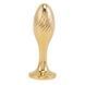 Металлическая анальная пробка Лисий хвост LOCKINK SEVANDA White Fox-Tail Anal Pear-shape Plug SX0865 фото 6