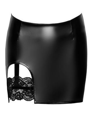 Юбка Noir Handmade F345 Powerwetlook skirt with garter - XL SX2137 фото