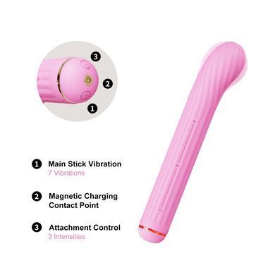 Вибратор Otouch Magic Stick S1 Plus - Pink SO9437 фото