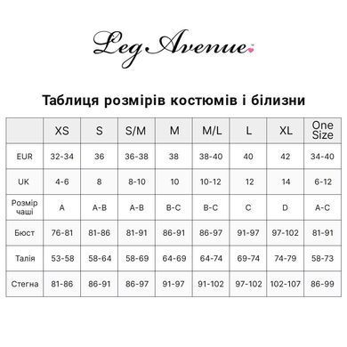 Костюм дерзкой школьницы Leg Avenue Naughty SchoolGirl, one size, топ, юбка и галстук SO7901 фото