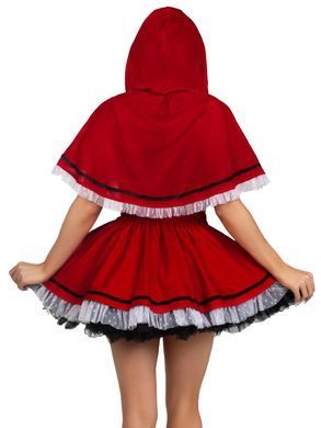 Костюм Красной Шапочки Leg Avenue Flirty Miss Red Top and Skirt S SX2783 фото