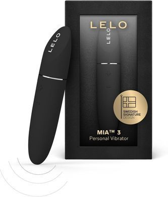 Шикарная вибропуля LELO Mia 3 Black SX2555 фото